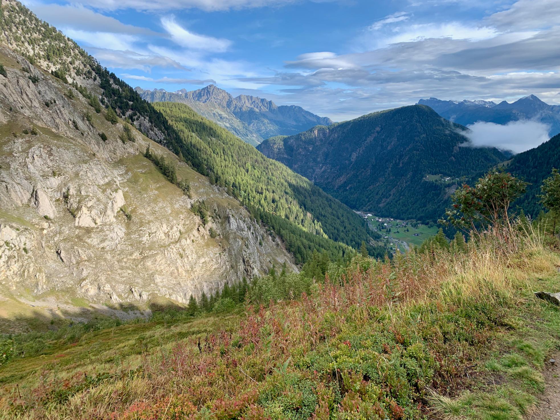 The trail between Trient and Col de Balme. Photo: Getty.