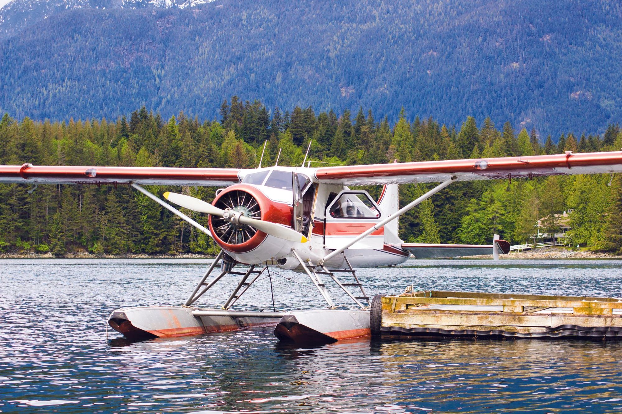 A floatplane on Vancouver Island. Photo: Shutterstock.