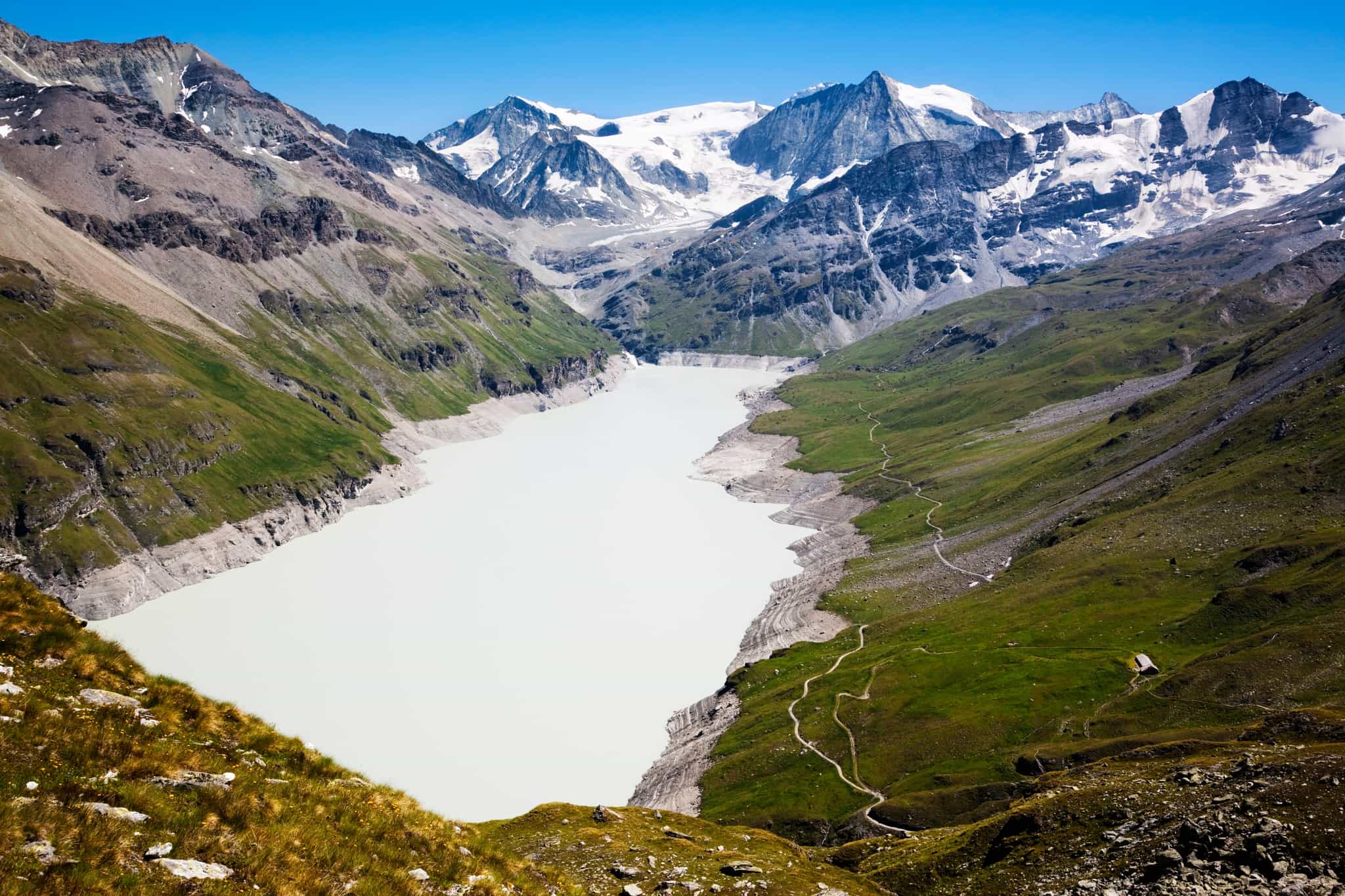 Lac des Dix. Photo: Getty.