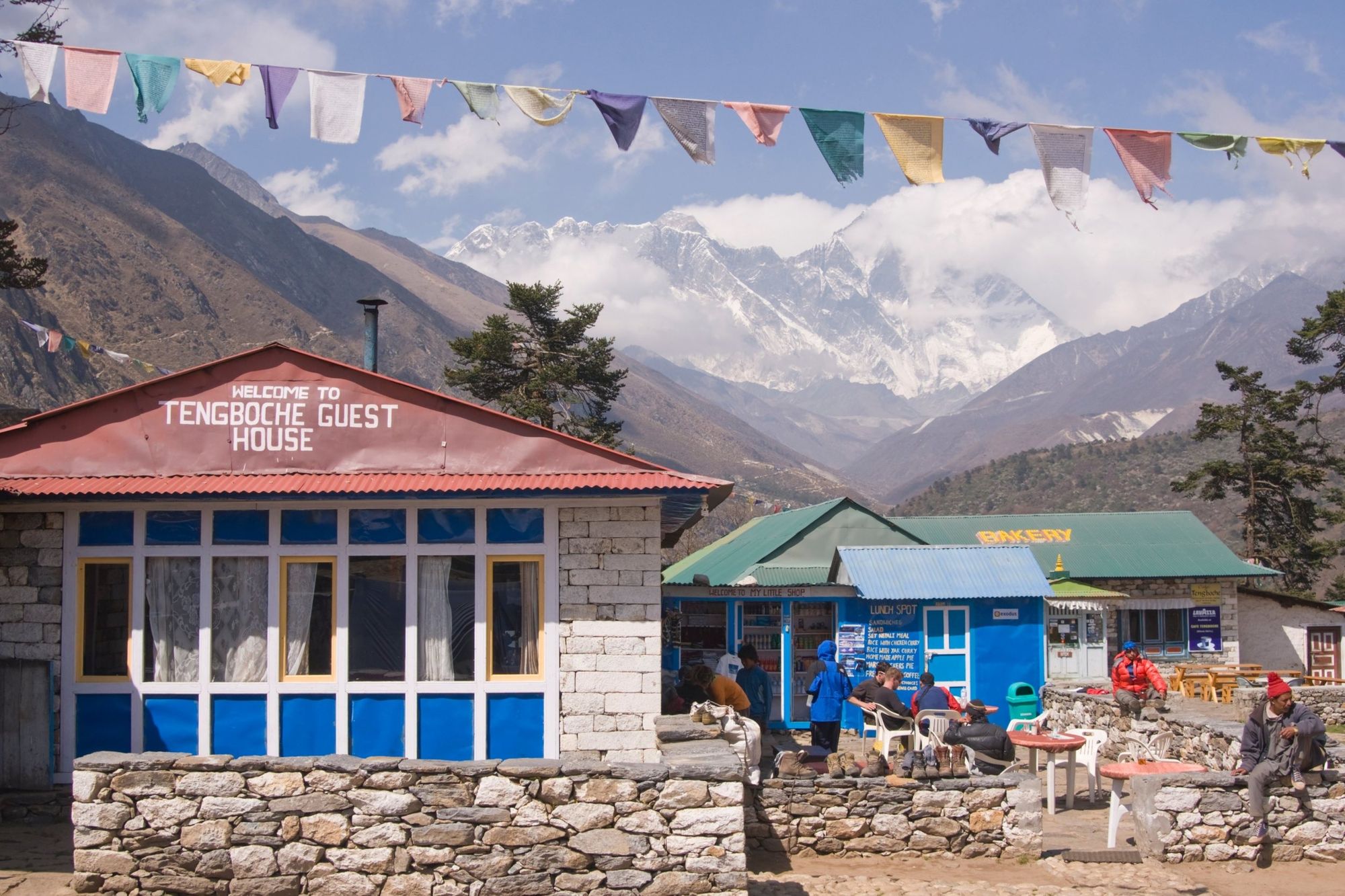 Tengboche Guest House. Photo: Getty.