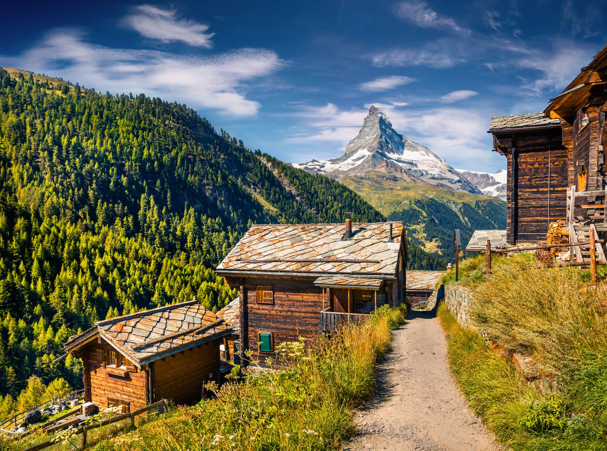 Zermatt Valley. Photo: Getty.