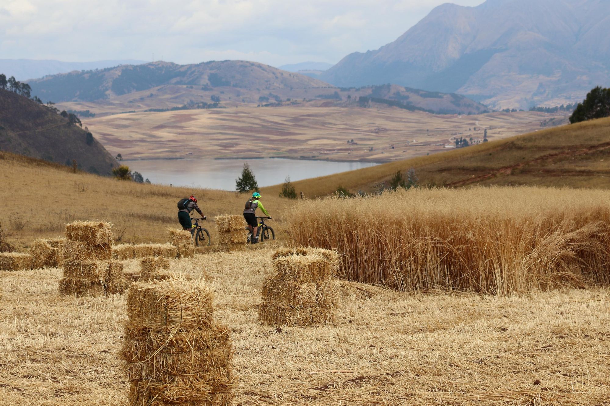 On an e-biking adventure in the Highlands of Peru. Photo: Amazonas Explorer