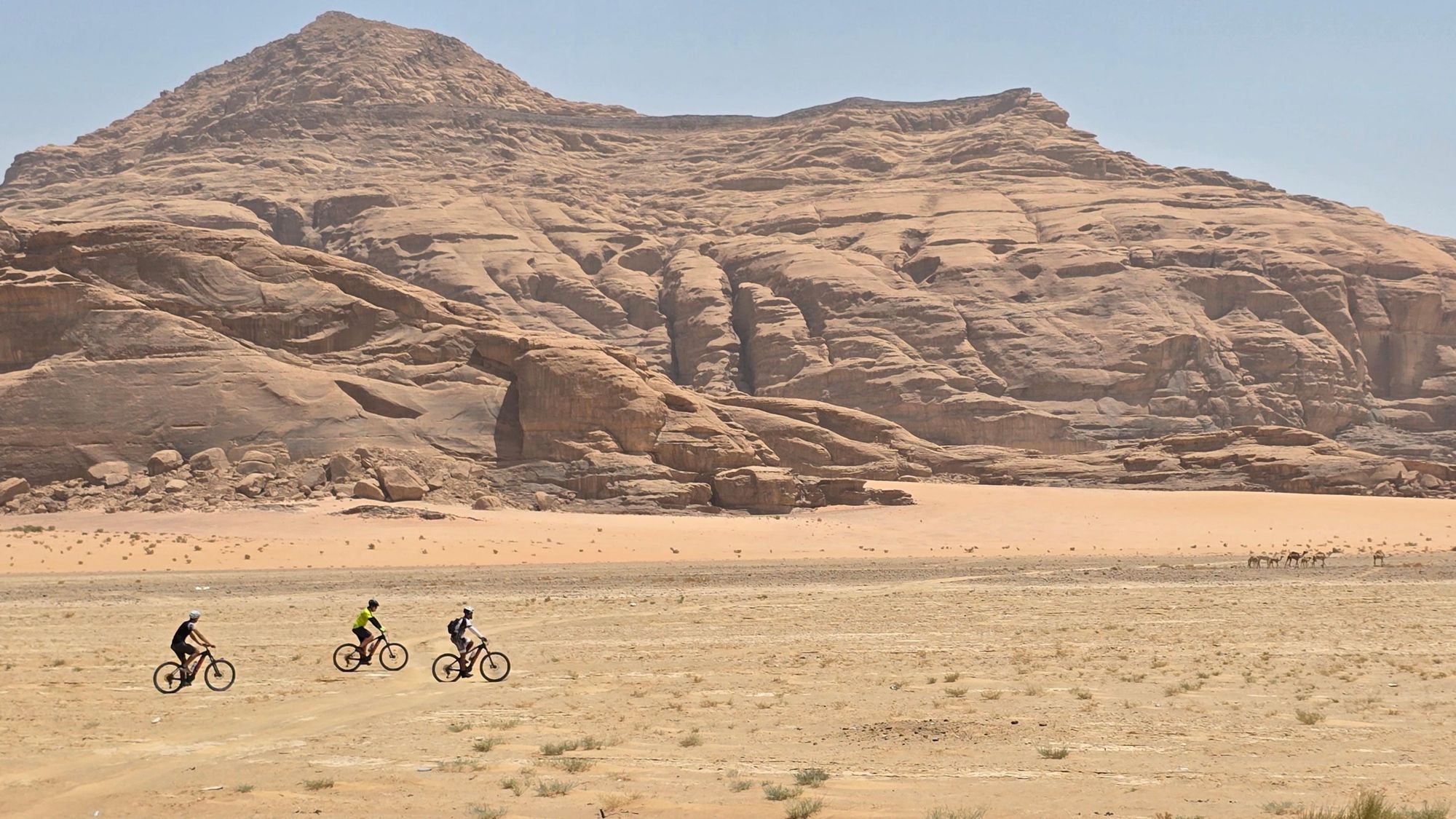The e-bike tours in Jordan have been years in the making. Credit: Experience Jordan Adventures