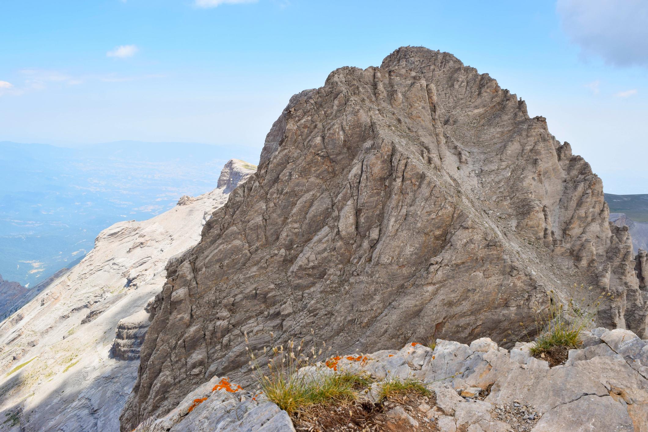 Mytikas, the highest peak of Mount Olympus. Photo: Getty