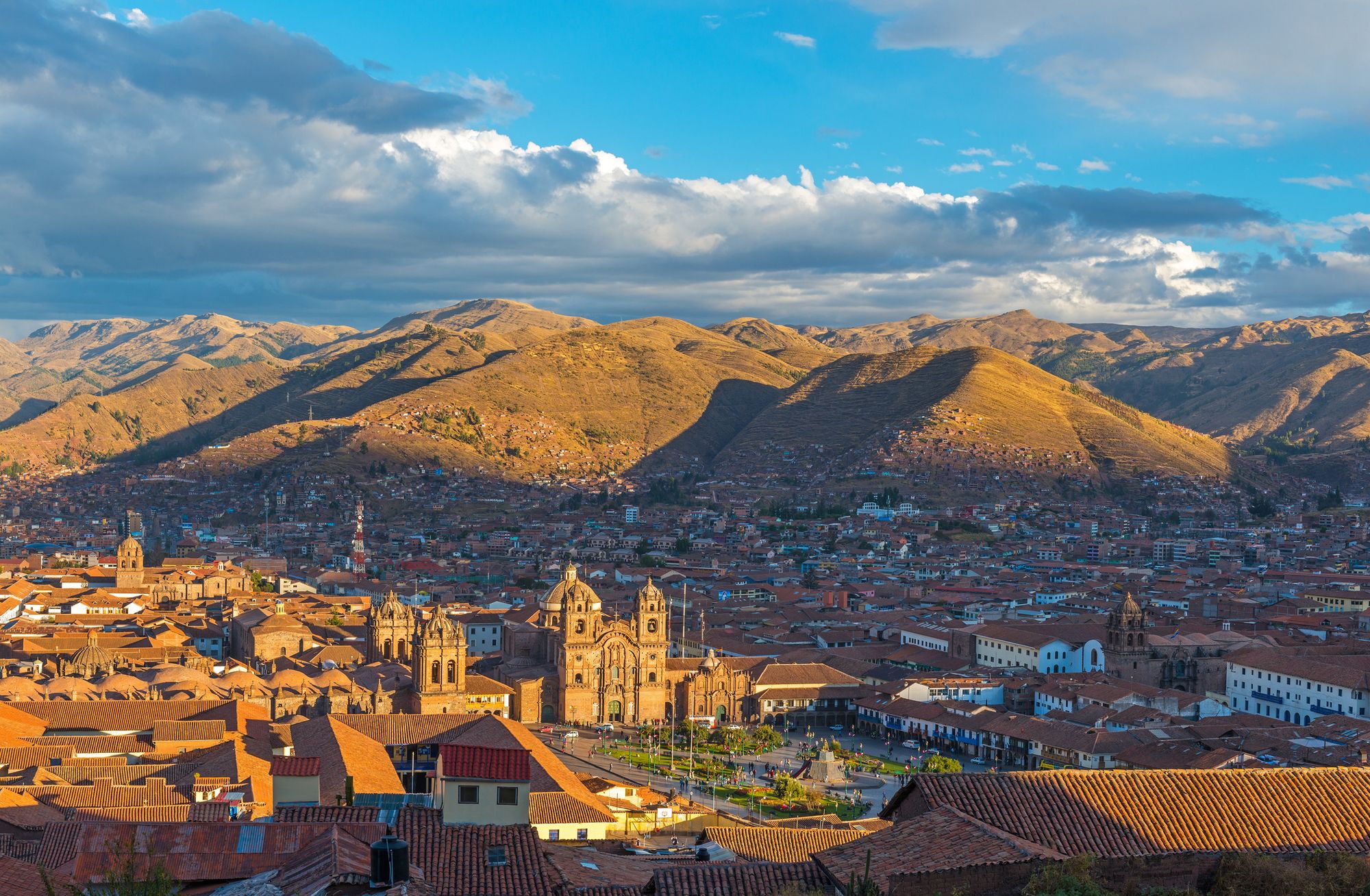 The cityscape of Cusco, the ancient Inca capital in Peru, with the Andes mountain range in the background. Photo: Getty