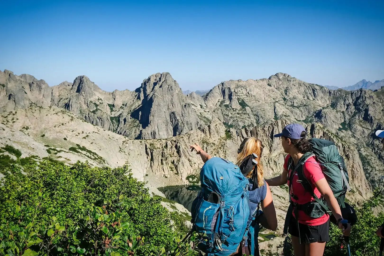 A hot day on the GR20. Photo: Getty.