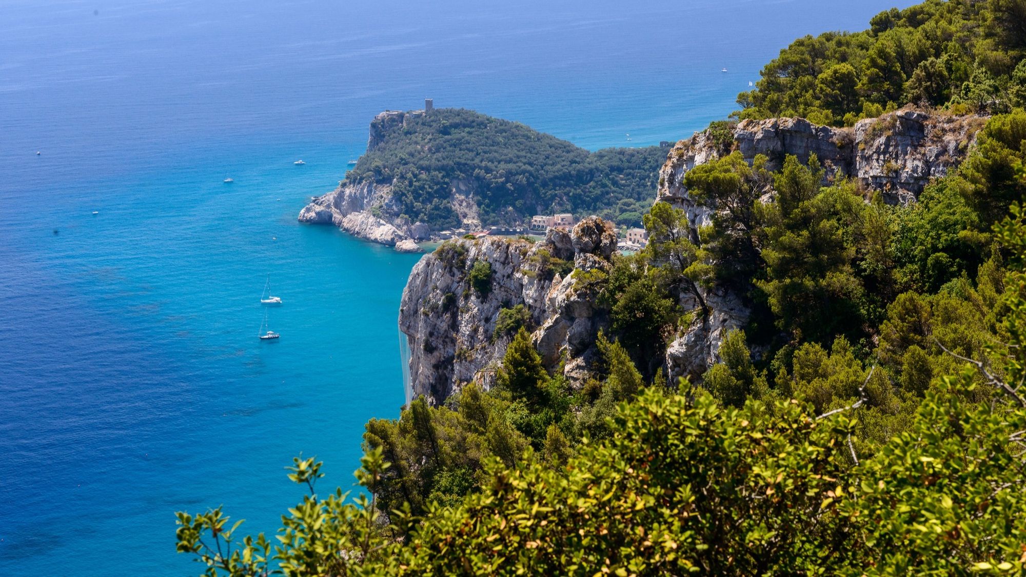 Saracens Bay, Liguria.