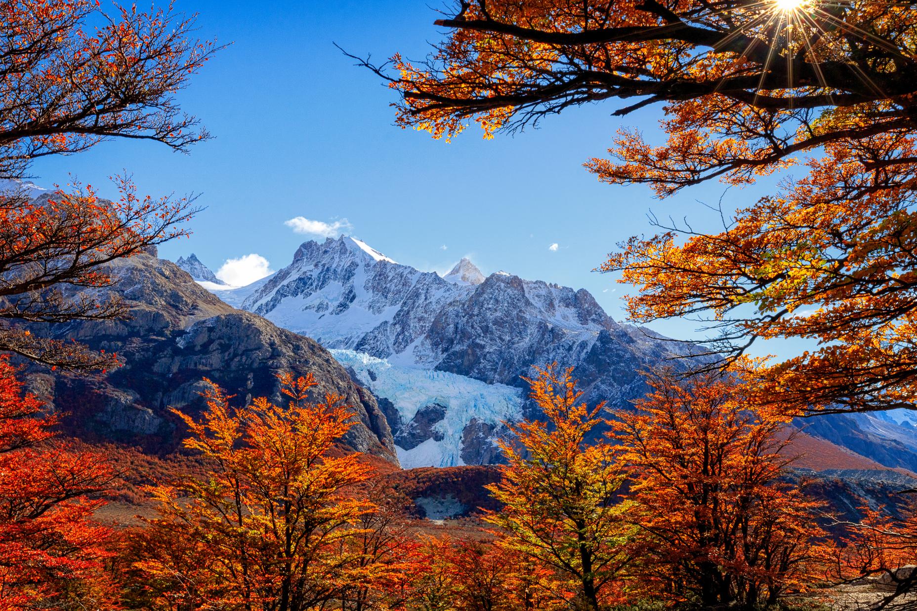Autumn in Los Glaciares National Park, Patagonia. Photo: Getty.