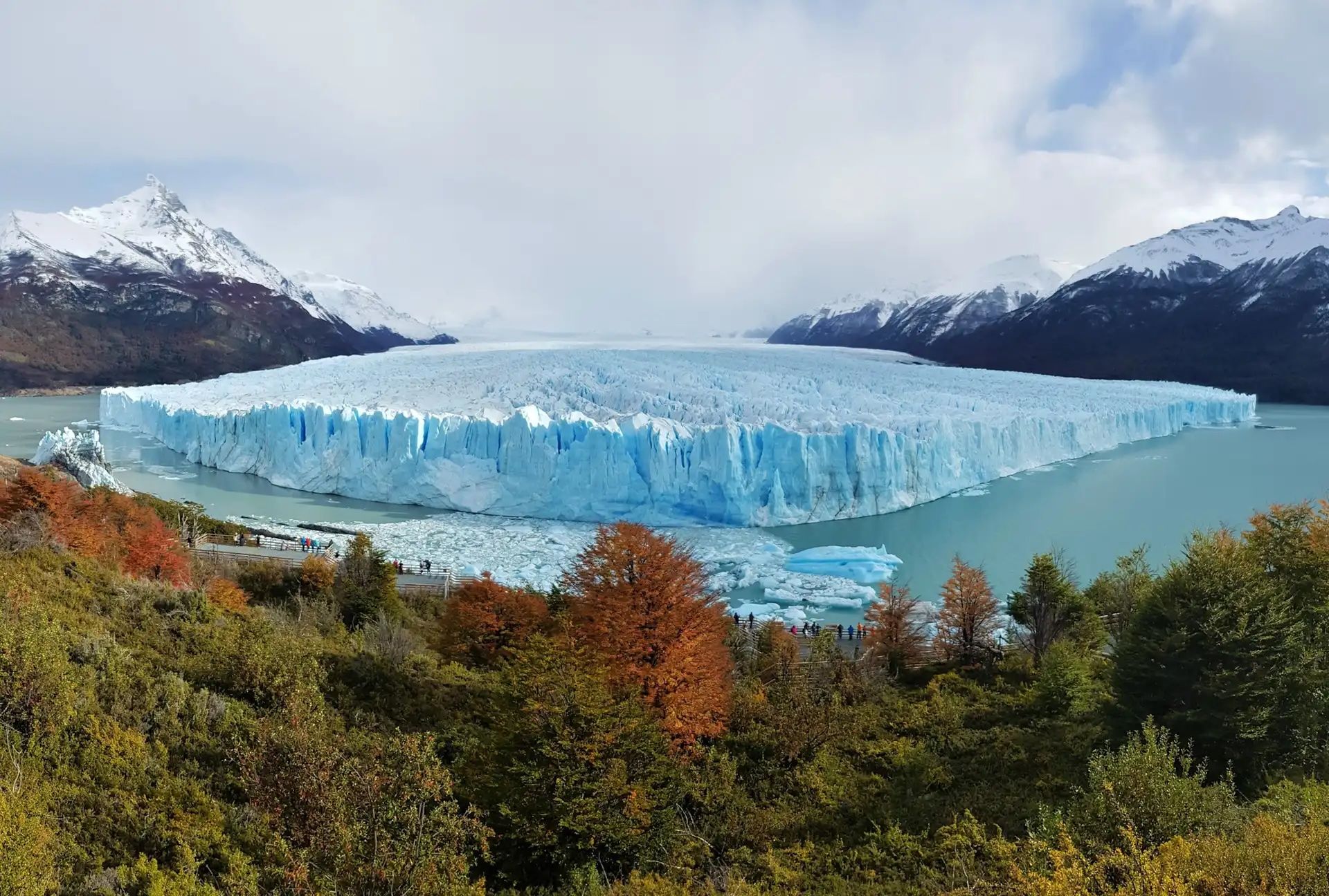 A view of Perito Moreno Glacier. Photo: Say Hueque.