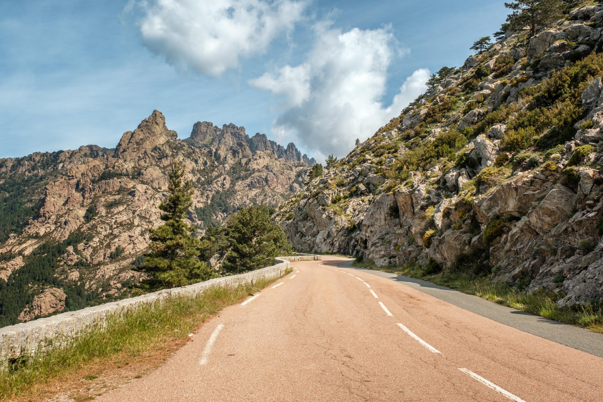 The mountain road to Village de Bavella. Photo: Getty.