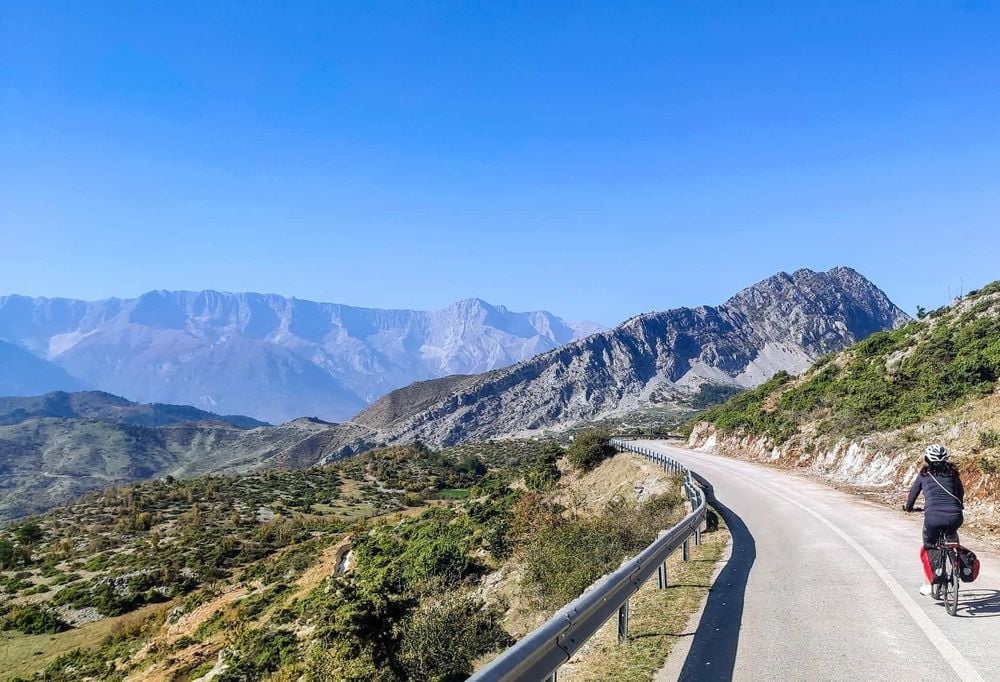 A scenic view from the backroads of Albania. Photo: Zbulo