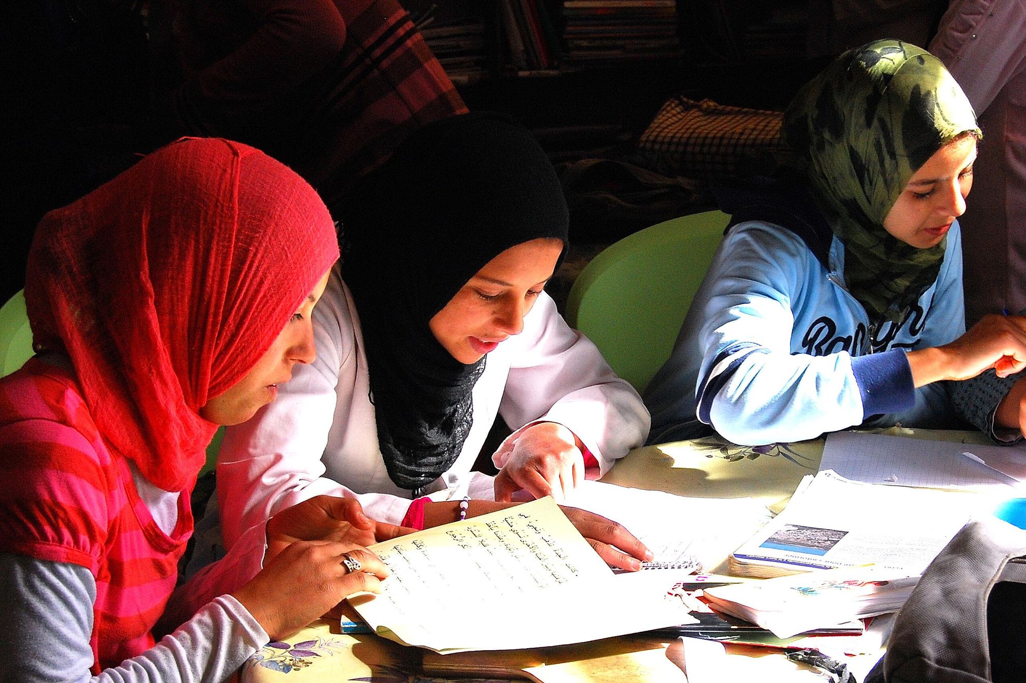 Girls in their Education for All boarding house. Photo: Education for All.