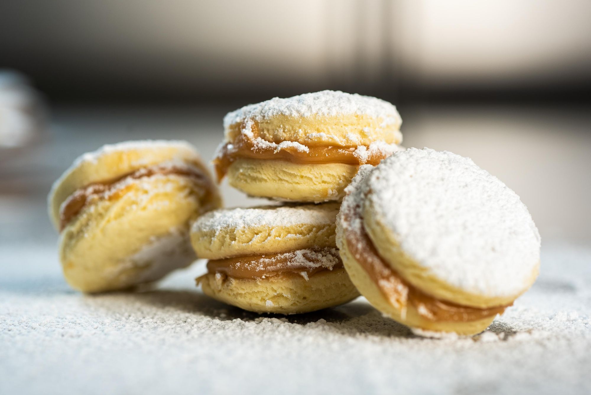 Homemade alfajores. Photo: Getty.