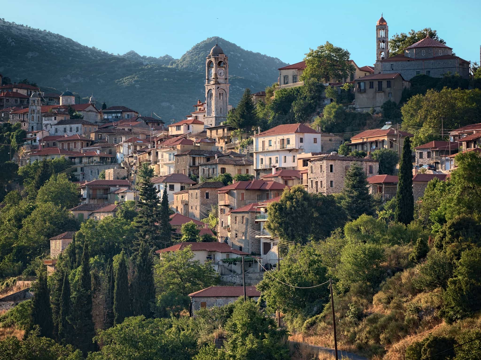 The jaw-droppingly beautiful village of Dimitsana, tucked away in Arcadia. Photo: Shutterstock