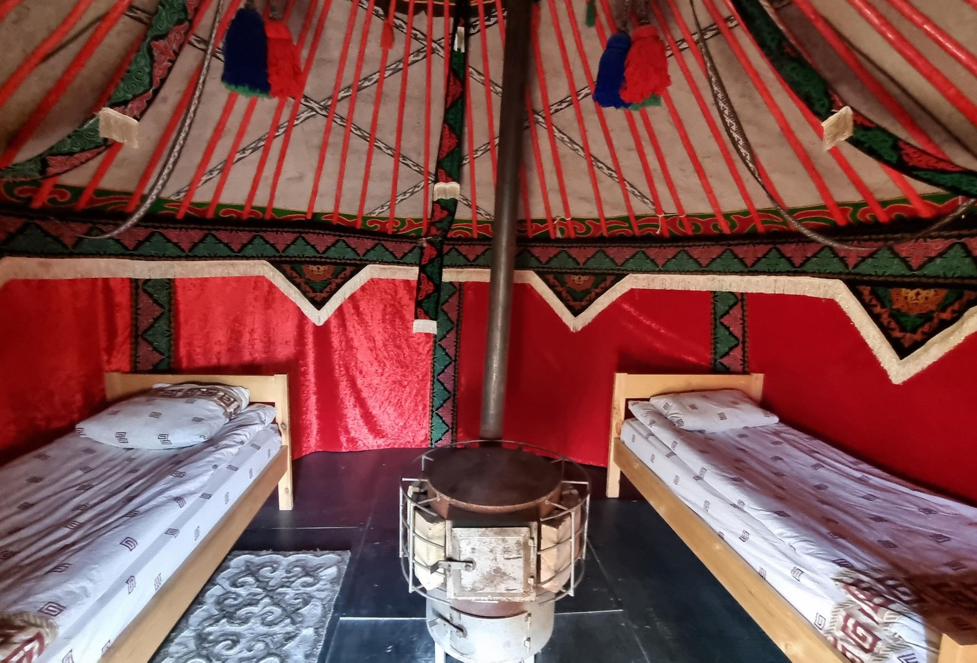 Ulush Yurt Camp, Song Kul. Photo: Marta Marinelli.