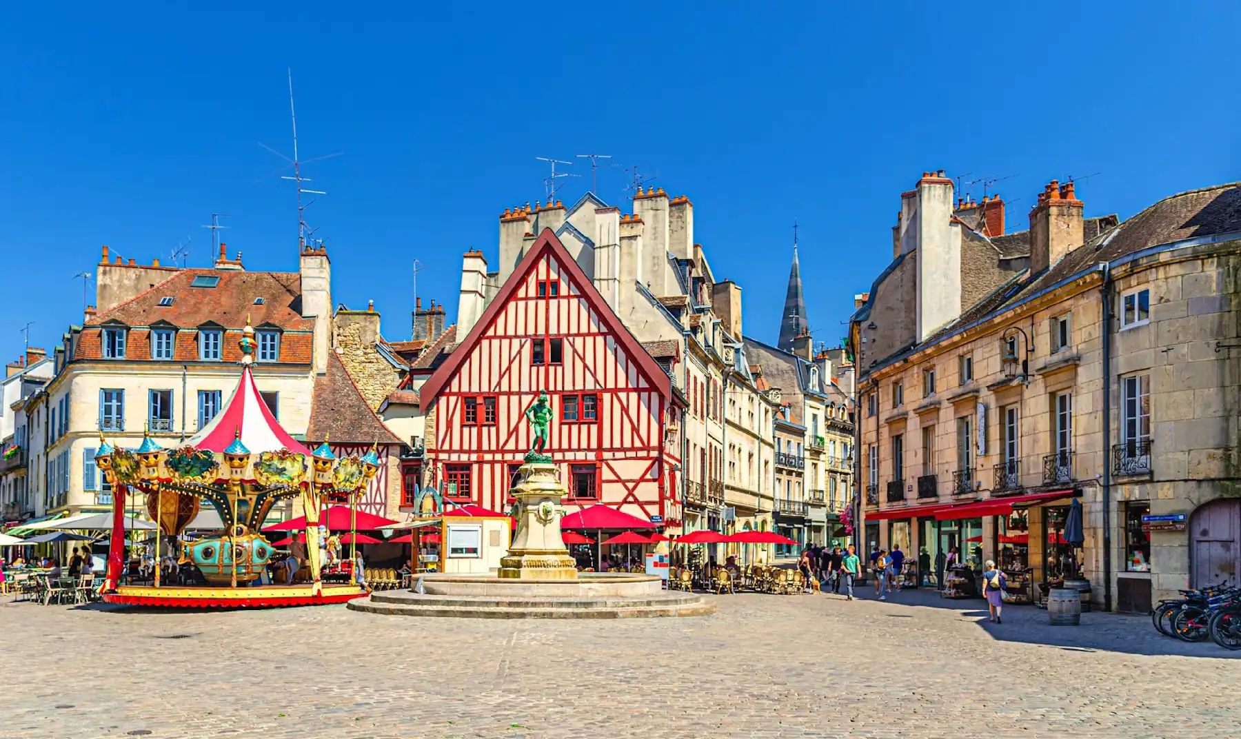 The historic centre of Dijon, France. Photo: Shutterstock.