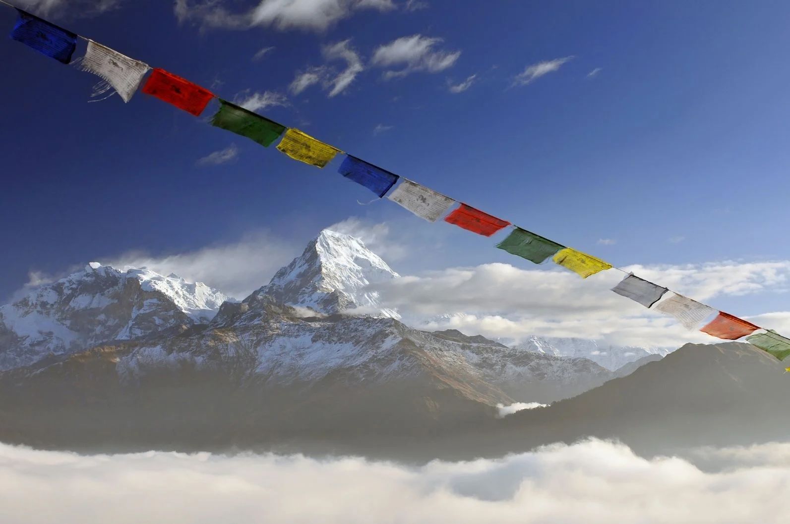 Beautiful views of Annapurna, in the Nepalese Himalayas. Photo: iStock.