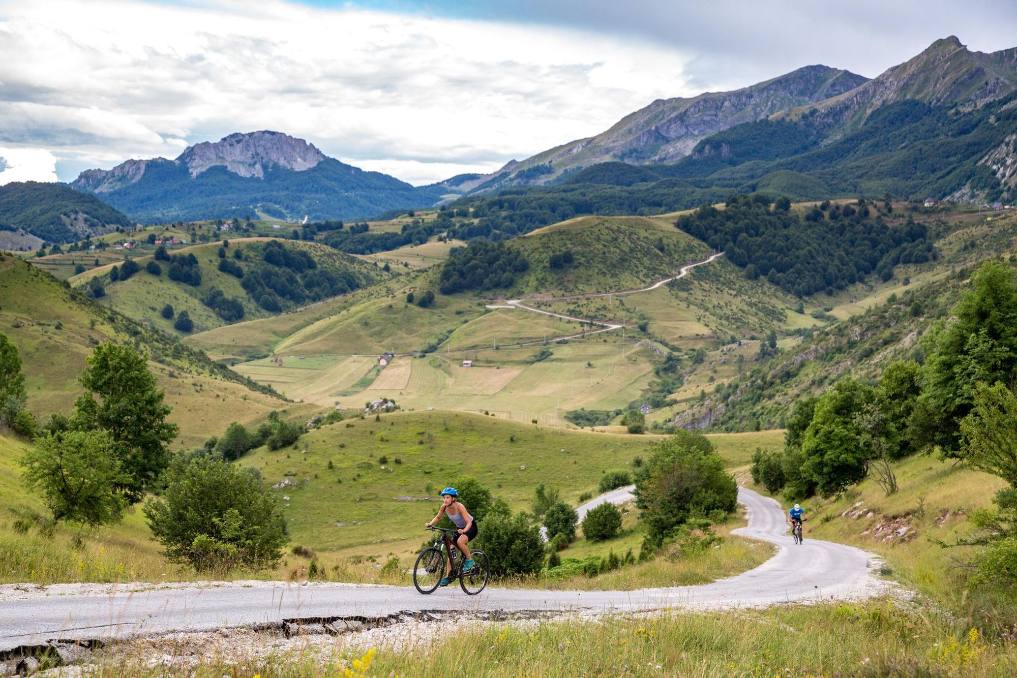 The remarkable scenery between Mostar and Sarajevo, which connects to the Ćiro Trail. Photo: Green Visions