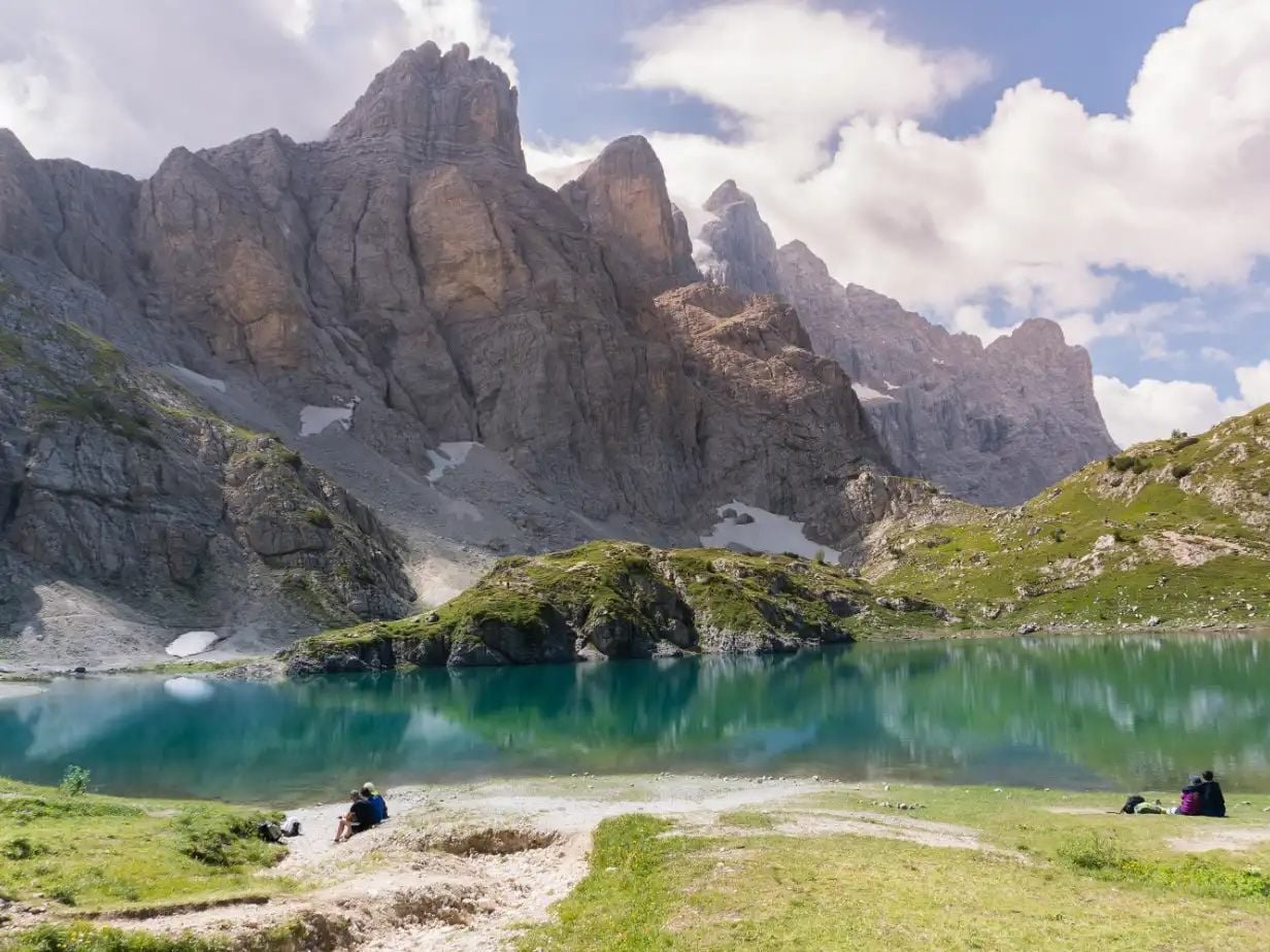 Coldai Lake, in the Dolomites. Photo: Canva.