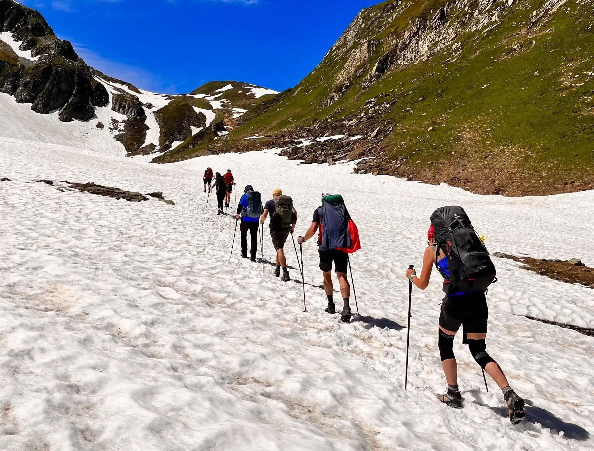 Hikers on the TMB. Photo: Getty.