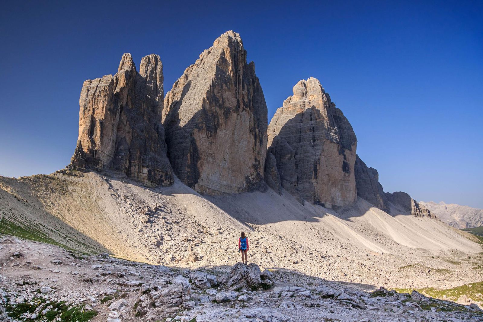 Epic views of the Tre Cime di Lavaredo. Photo: Getty.
