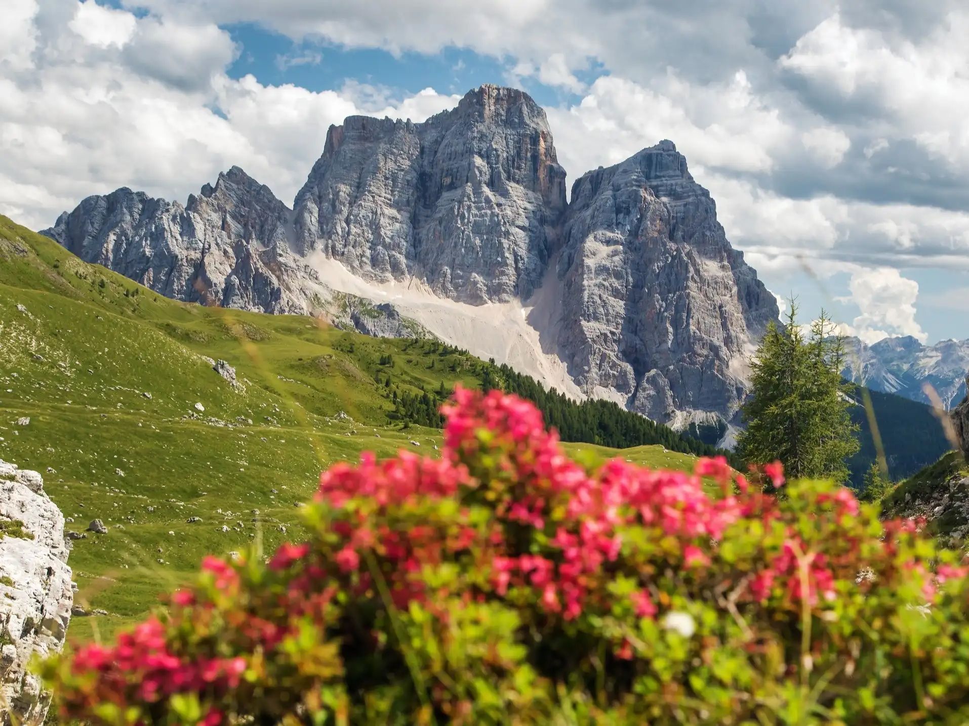 Monte Pelmo, in the Italian Dolomites. Photo: Getty.