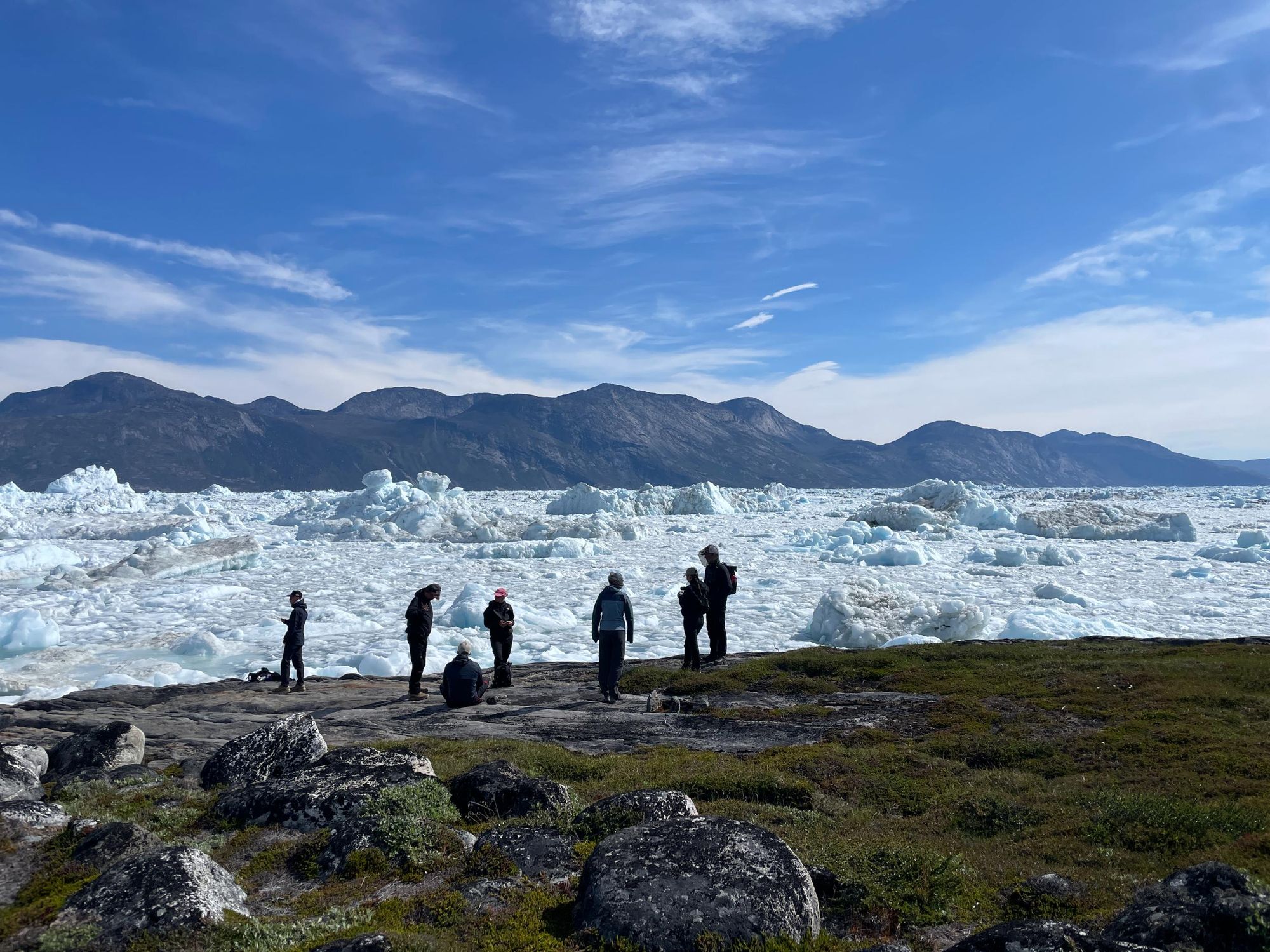 Nuuk ice fjord in summer. Photo: Two Ravens.