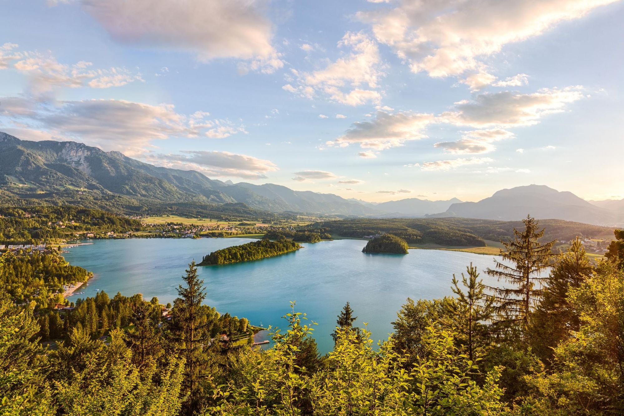 A view of lake Faaker See in Carinthia, Austria. Photo: Getty