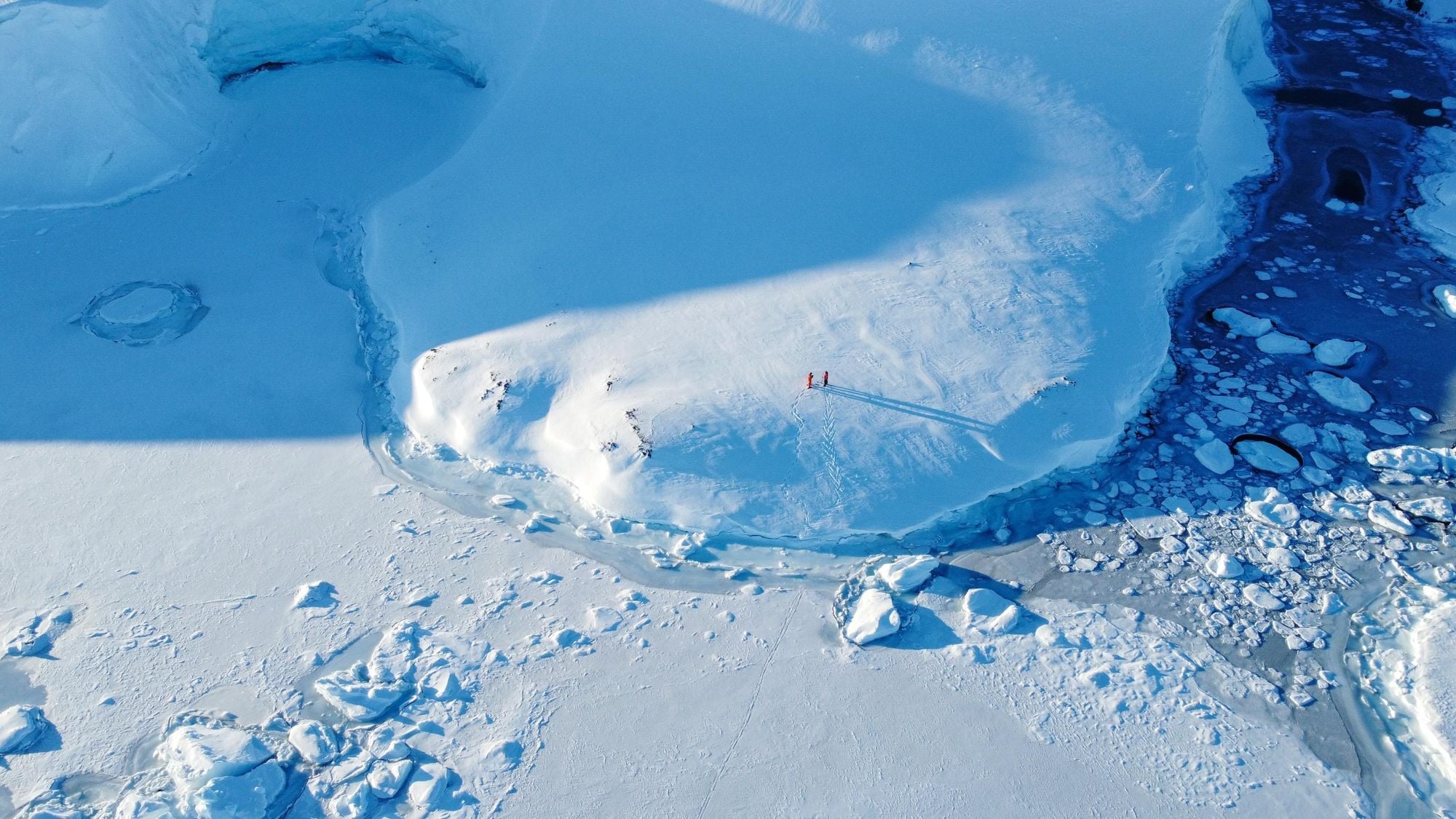 The 'great white nothingness' of Antarctica. Photo: Shutterstock.