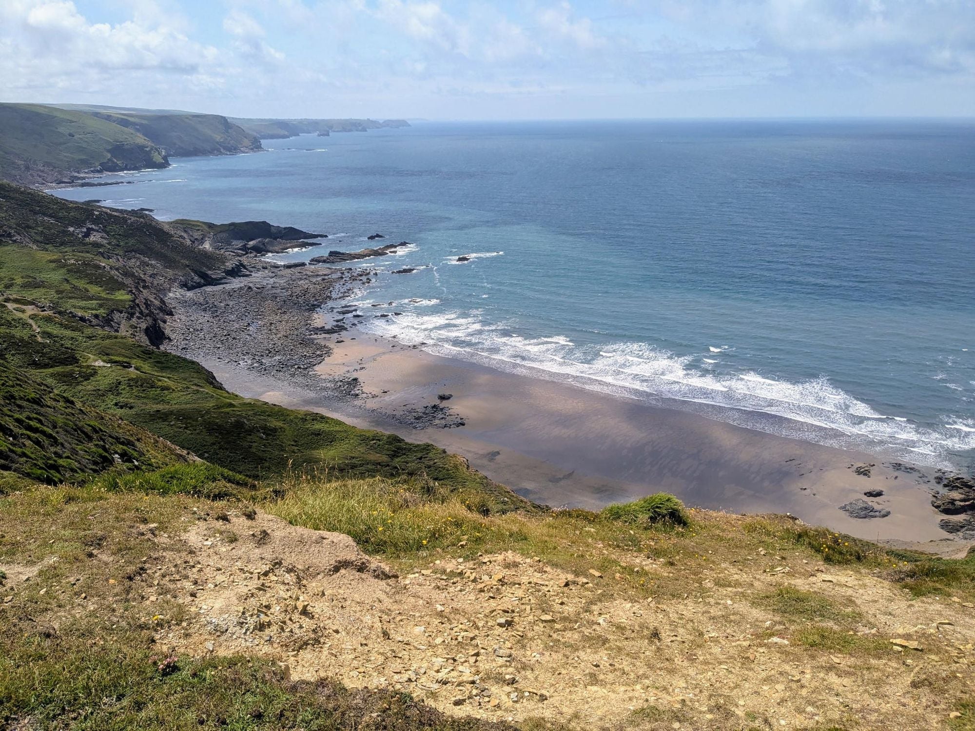 Views on the South West Coast Path. Photo: Dani Redd.