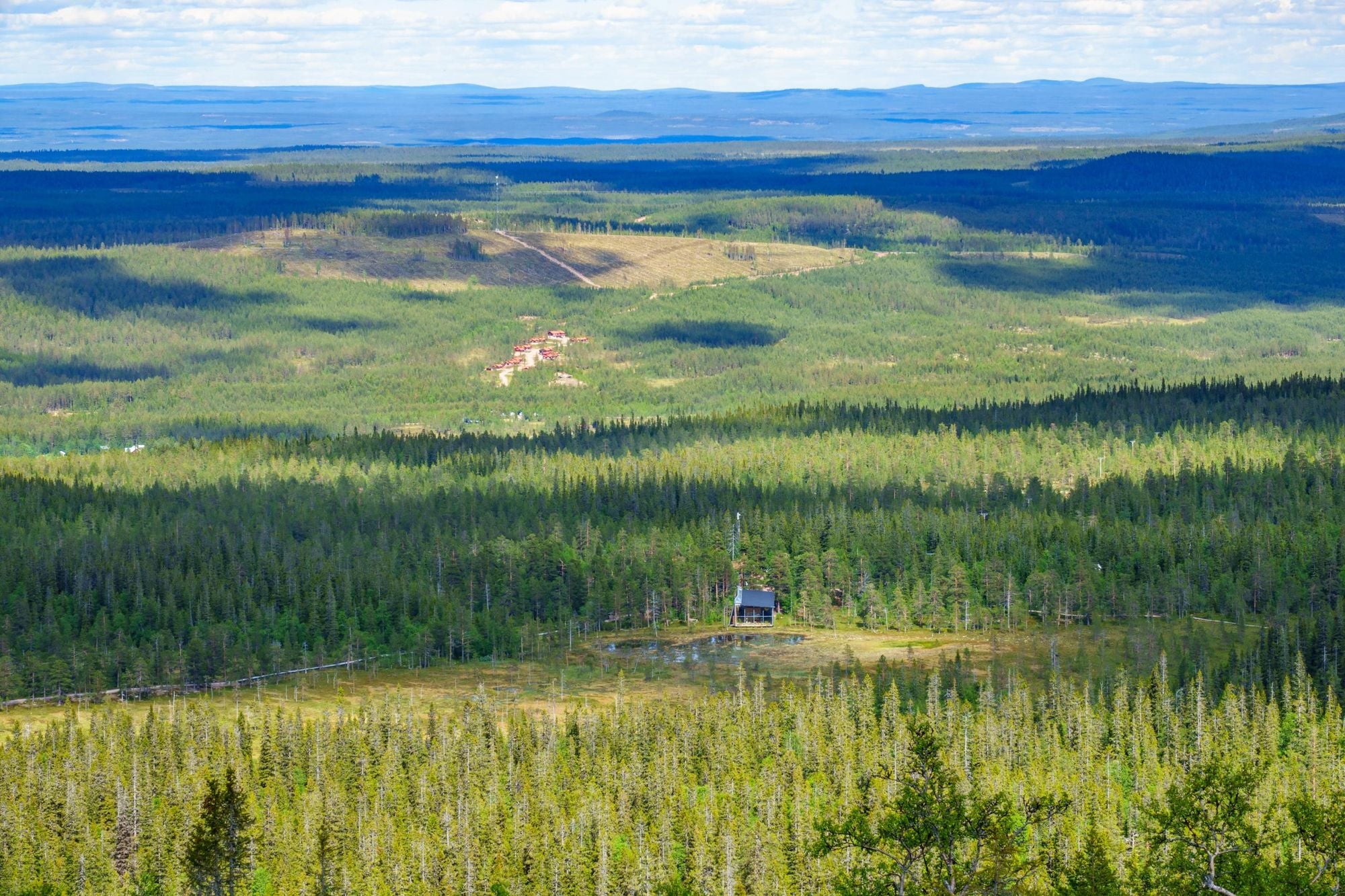 The Visitor centre in Fulufjallet national park in Sweden. Photo: Getty