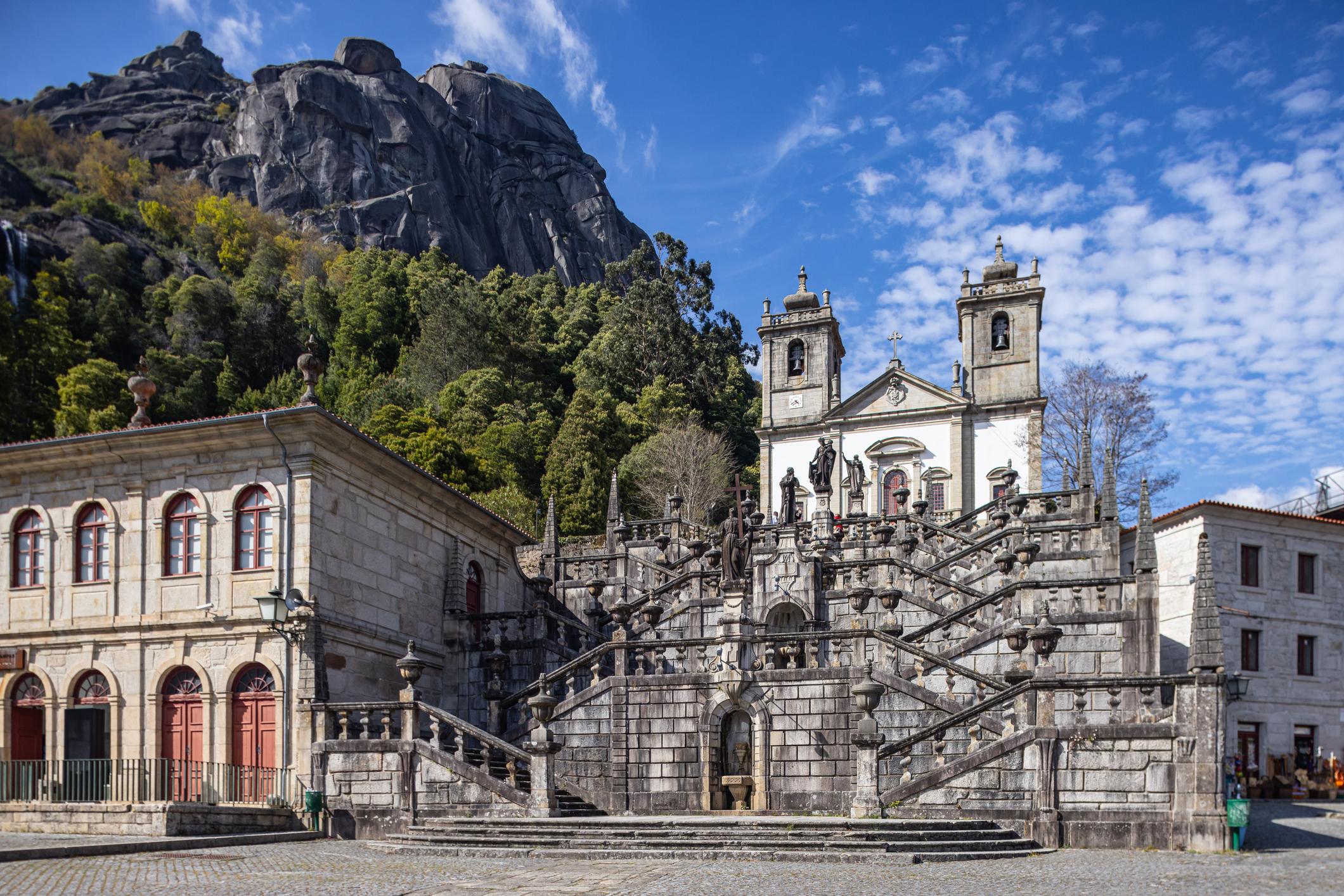 The Santuario de Nossa Senhora da Peneda, the starting point for the trek. Photo: Getty