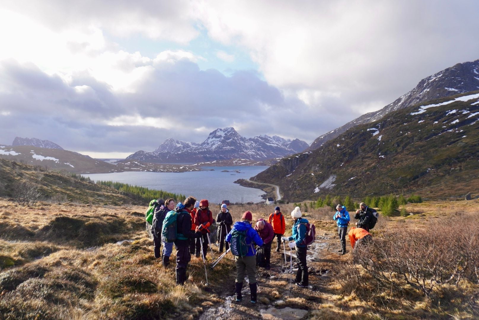 Four seasons in one day is the norm in the Lofoten Islands. Photo: Ross Brannigan