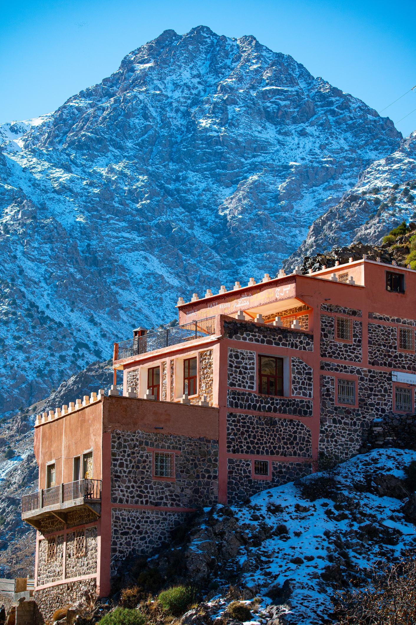 The town of Aroumd is geographically seperate to nearby Imlil, but is part of the greater Imlil Valley. Photo: Getty