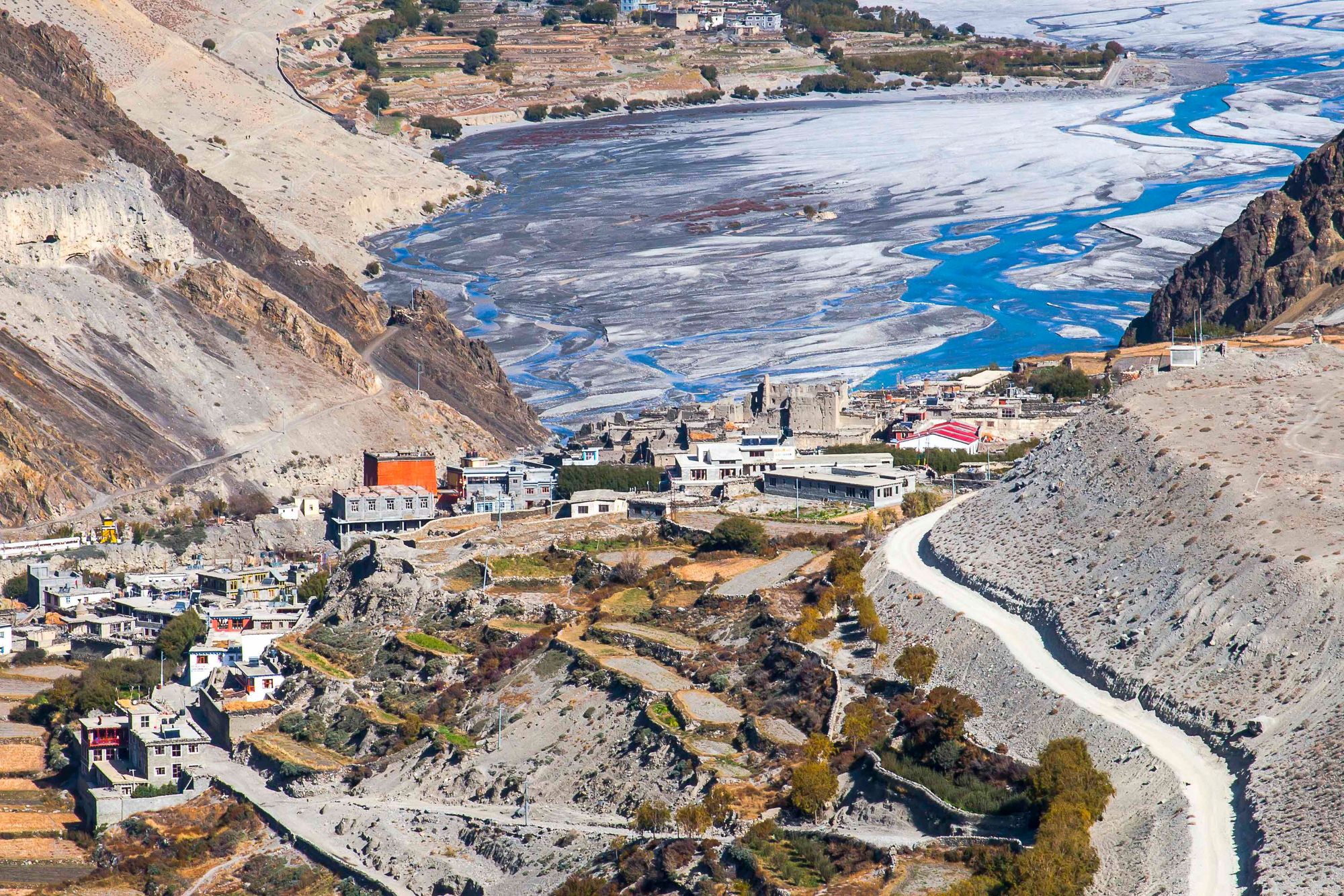 Trekking in the Mustang District of Nepal