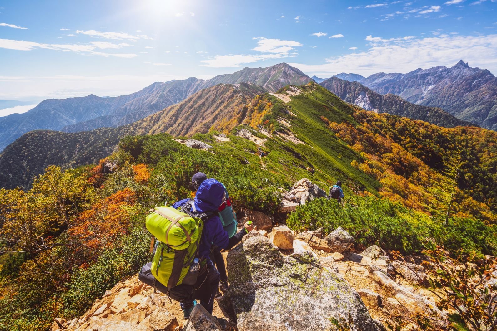 hiking trip japan