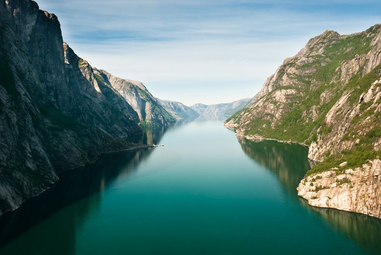 Norway Fjords Map A Map Of The Norwegian Fjords