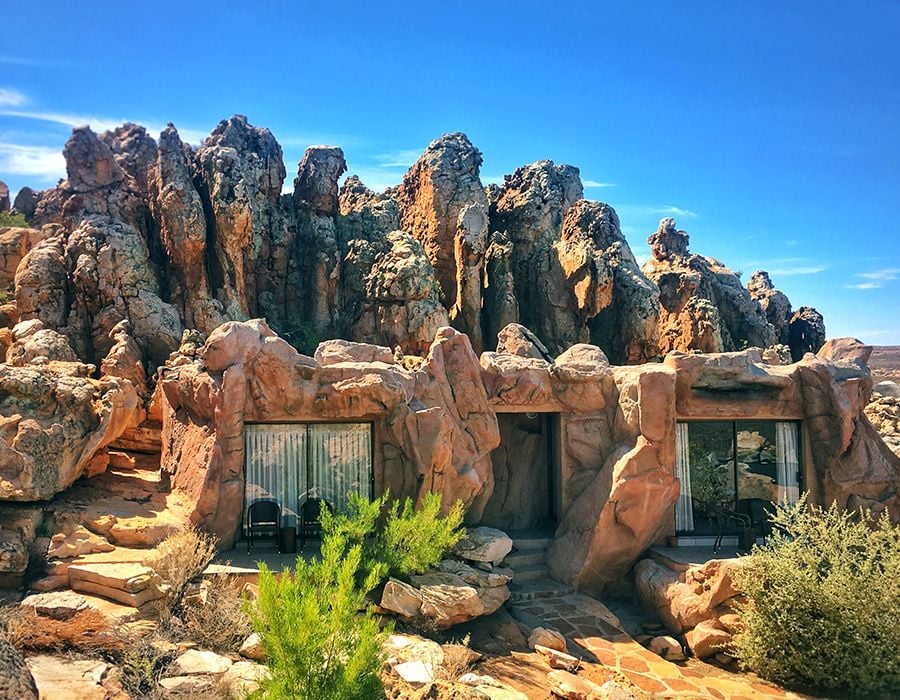 Sleep in a Sculpted Cave in an Ancient South African Wilderness