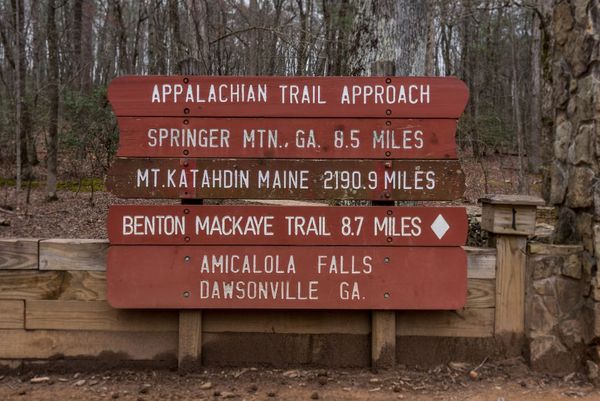 Il sentiero degli Appalachi è di solito escursioni a nord dalla Georgia, a partire da Springer Mountain in Georgia. Foto: Getty 
