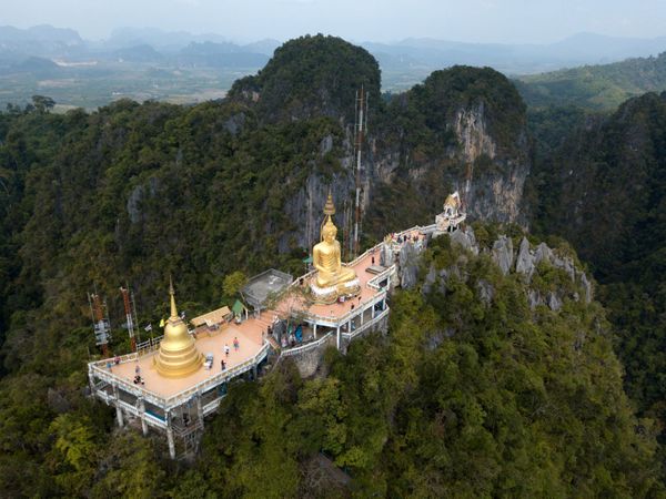 The 1,260-Step Staircase to Tiger Cave Temple in Thailand