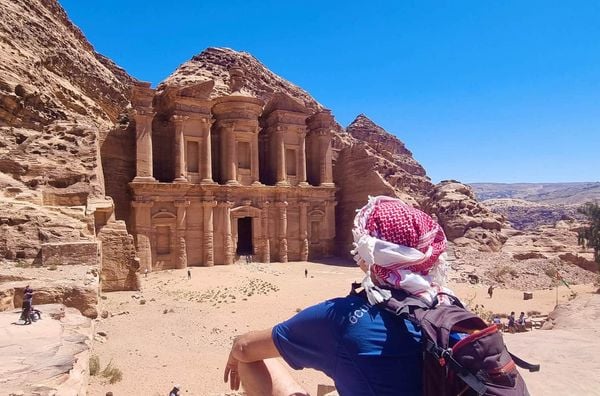 In Jordan, a Stunning Season - With Almost No One There to See It